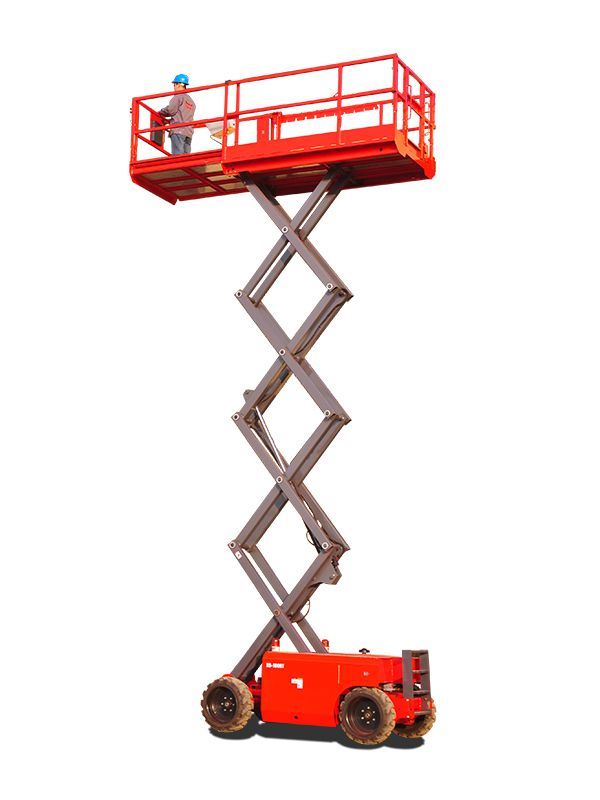 Selbstfahrende Scherenbühne für schwierige Gelände, XD Serie